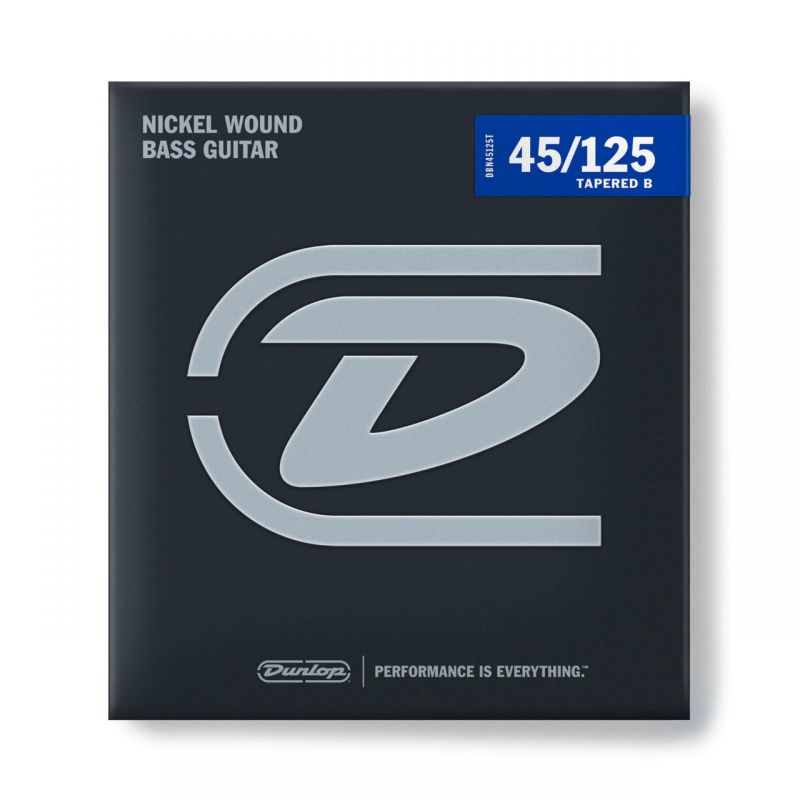 Набір струн DUNLOP DBN45125T NICKEL PLATED STEEL MEDIUM 5-STRING TAPERED B (45-125)